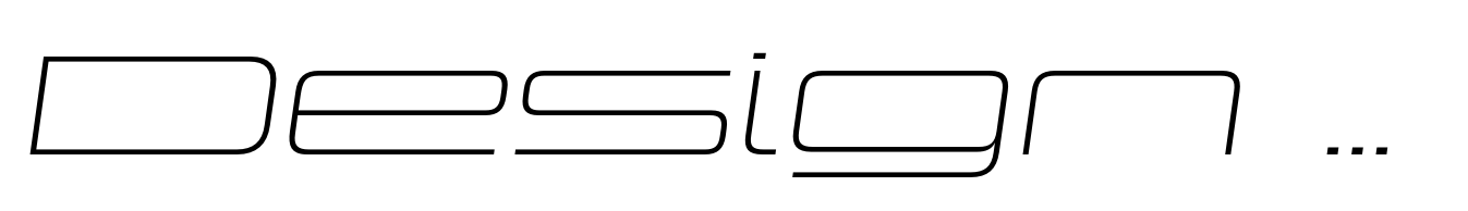 Design System E 100 Italic